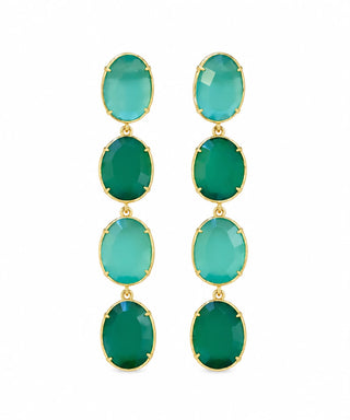 Emerald Drop Earrings