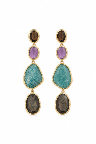 Multicolor Drop Earrings