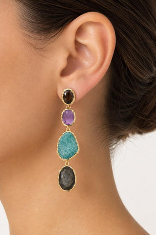 Multicolor Drop Earrings