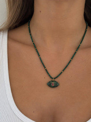 The Green Eye Necklace