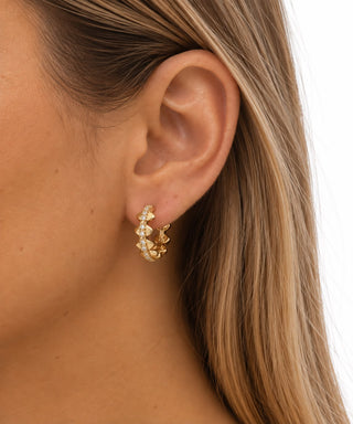 Celeste Mini Hoops