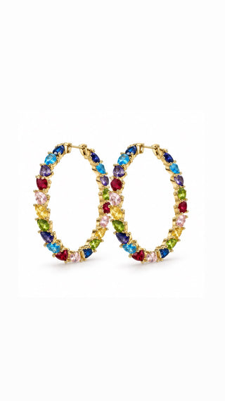 Rainbow Riviera Hoops