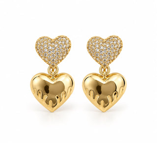 Melted Love Earrings