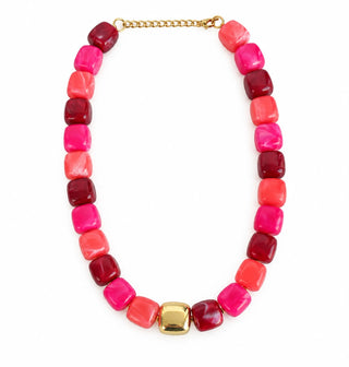 Ruby Bloom Necklace
