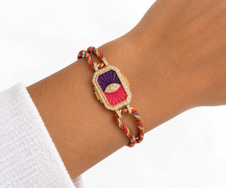 Tropical Eye Bracelet
