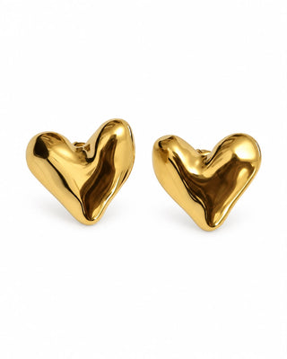 Puffy Heart Earrings