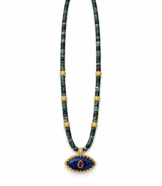 Azure Eye Necklace